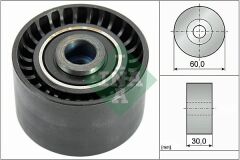 INA 532039510 EKSANTRİK GERGİ RULMANI PARTNER-BERLINGO 1.6-1.6 16V-P206-207-307-C2-C3-C4-XSARA 1.6 16V