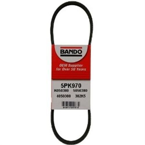 BANDO 5PK0970 970 K 5 KANALLI KAYIŞ DKŞ SLX HİDR.DİREK-ALBEA-TMPR-TIPI-UNO 1.6 16V KLİMALI-COROLLA 1.3-1.6 83-98