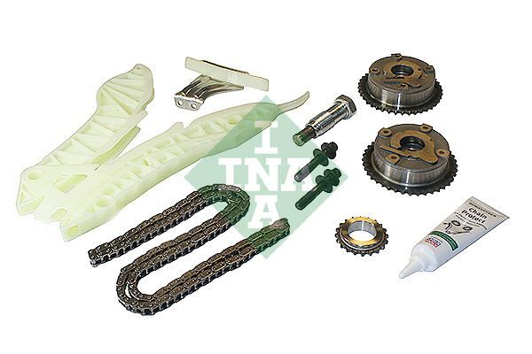 INA 559010430 EKSANTRİK ZİNCİR SETİ OPEL GRANDLAND PEUGEOT P207-P208-P308-P508-P3008-P5008-RZC-PARTNER CITROEN BER LINGO-C3-C4-C5-DS3-DS4-DS5 1.6 THP-VTI BMW N13 F20 F30 MINI R55 R56 R57 R58 R59 R60