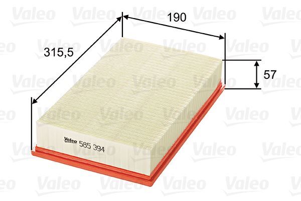 VALEO 585394 HAVA FILTRESI MERCEDES E-CLASS M112 W210 S210