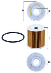 MAHLE OX346D YAG FILTRESI SMART M160 OM660 FORTWO Coupe 451 ROADSTER Coupe 452