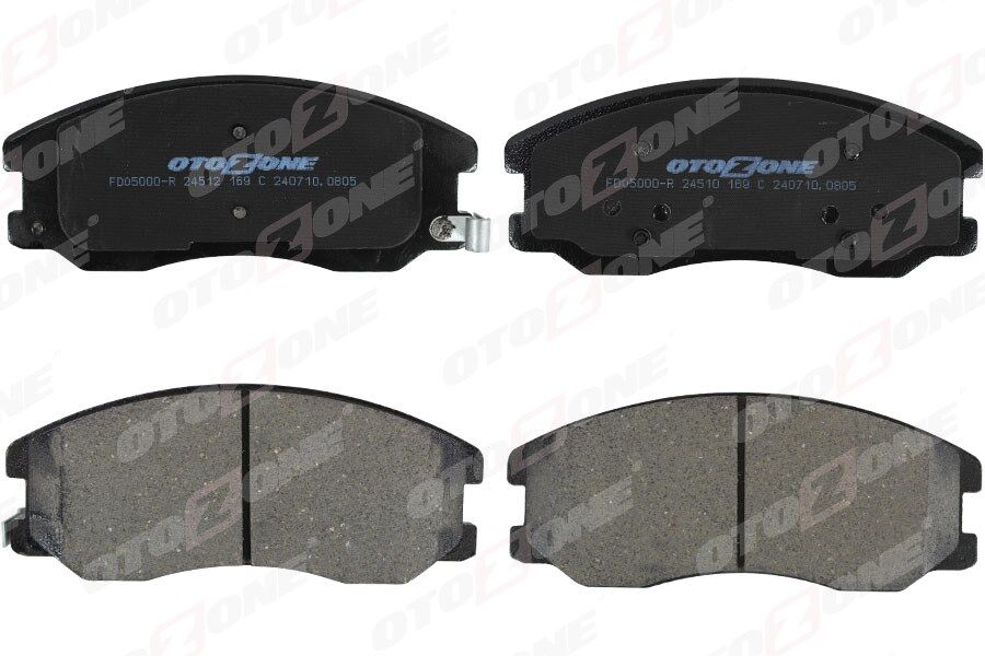 OTOZONE FDO5000-R ÖN FREN BALATA CHEVROLET CAPTIVA 2.0L 2.4L 06-> METAL İNDİKATÖRLÜ