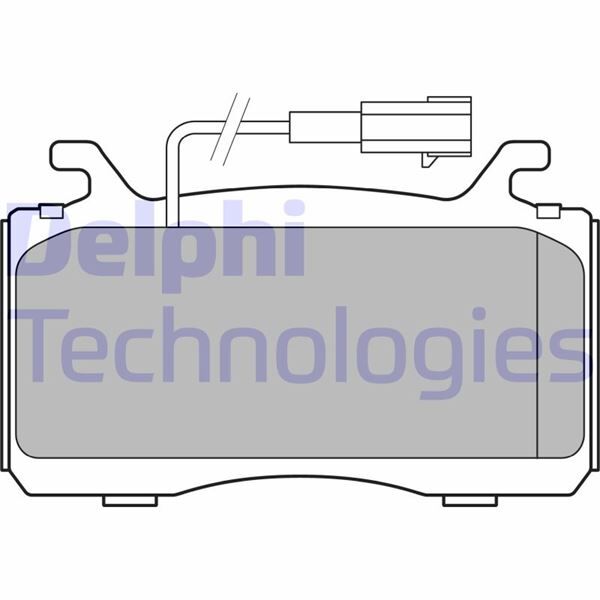 DELPHI LP3310 FREN BALATASI ÖN ALFA ROMEO GIULIA 15> STELVIO 16>