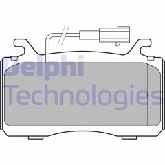 DELPHI LP3310 FREN BALATASI ÖN ALFA ROMEO GIULIA 15> STELVIO 16>