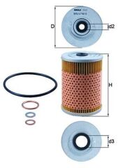 MAHLE OX32D YAG FILTRESI MERCEDES M110 M116 M117 W126 W116 C126 R107 C107
