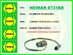 NEIMAN E731BB KİLOMETRE HIZ SENSÖRÜ FORD CONNECT-FOCUS 02- 1.8 TDCİ