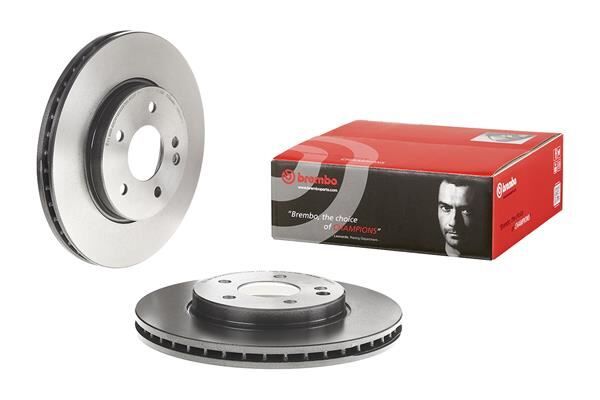 BREMBO 09684511 FREN DISKI ON MERCEDES W203 CL203 C209 W210 R170