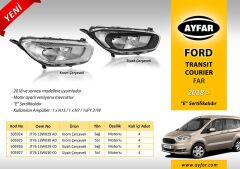 AYFAR 505927 FAR SOL SİYAH ÇERÇEVELİ FORD TRANSIT COURIER 18 >