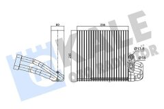 KALE 350135 KLİMA EVAPORATOR FORD FOCUS-CMAX 04>