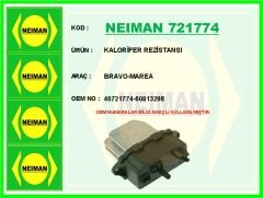 NEIMAN 721774 KALORİFER REZİSTANSI BRAVO-MAREA
