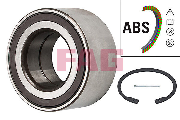 FAG 713619790 ÖN TEKER RULMAN KİTİ P4007 07> P4008 12> C4 AIRCROSS 12> C-CROSSER 08> LANCER 08> OUTLANDER II 07>