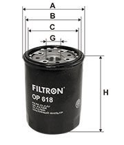 FILTRON FILT OP 618 COROLLA (E12, E15) : HILUX (KUN15, KUN25, KUN26, KUN35) 06-15 : HILUX (GUN135, GUN125, GUN126) 15- : YARIS (P9) 1.4 D4D 06-08 : AURIS (E15) 1.4 D4D 07-08 : LAND CRUISER PRADO (J12) 3.0 D4D 07-09 YAG FILTRESI .