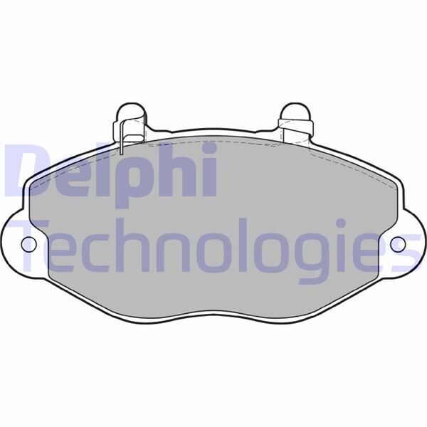 DELPHI LP1418 FREN BALATASI ÖN FORD TRANSİT 92> T15-M15
