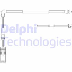 DELPHI LZ0183 BALATA FISI ON LAND ROVER RANGE ROVER III L322