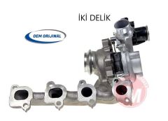 GUA 52118 TURBO ŞARJ MANİFOLDLU KOMPLE- 2.DELİK CLIO V 19> CAPTUR II 20> MEGANE IV 18> KADJAR 18> EXPRESS 21> 1.5 Blue dCi 95BG K9K E6 ORİJİNAL MOTOR ÇIKMASI GARANTİLİ