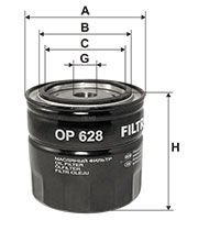 FILTRON FILT OP 628 CHEROKEE/NAVARA/NP300/XTRAIL YAG FILTRESI