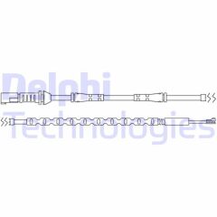 DELPHI LZ0211 BALATA FISI ON BMW F07 F10 F11 F18 F06 F12 F13 F01 F02 F04