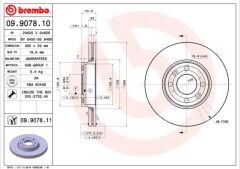 BREMBO 09907810 ÖN FREN AYNASI RENAULT MEGANE II 02> CLIO III 05>MODUS 04>MICRA 03>LOGAN 04>NOTE 06> 260x22x4DLxHAV ALI