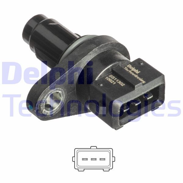 DELPHI SS11302 EKSANTRİK MİLİ POZİSYON SENSÖRÜ HYUNDAI ACCENT ADMIRE ERA 1.4L 1.5L 1.6L G4EE G4EB G4ED 01-10 / ELANTRA 01-> / GETZ 06-10 / MATRIX 01-> / KIA CERATO 04-> / RIO 05->
