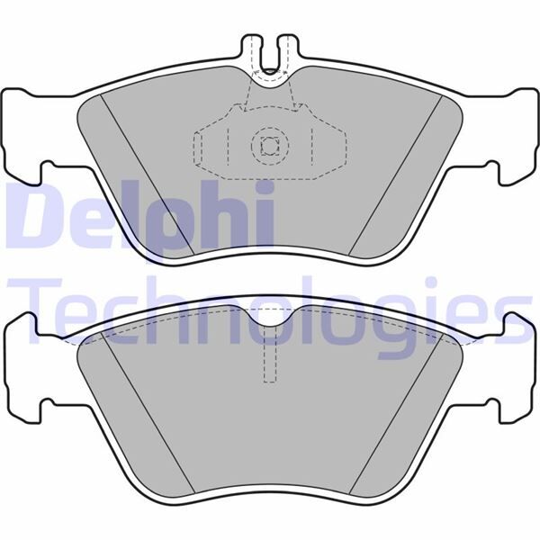 DELPHI LP1588 FREN BALATASI ON MERCEDES W202 S202 C208 W210 S210 C140 R170