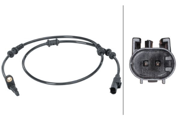 HELLA 6PU012679871 ABS SENSORU ON MERCEDES W176 W246 C117 X117 X156