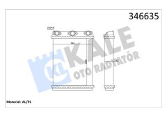 KALE 346635 KALORIFER RADYATORU MERCEDES W124 S124 C124