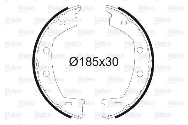VALEO 564198 FREN BALATASI ARKA PARK FRENI LAND ROVER FREELANDER II L359
