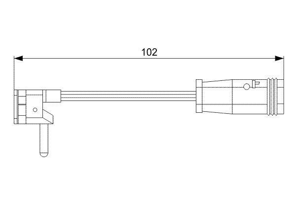 BOSCH 1987473019 BALATA FISI ON MERCEDES C219 W211 S211