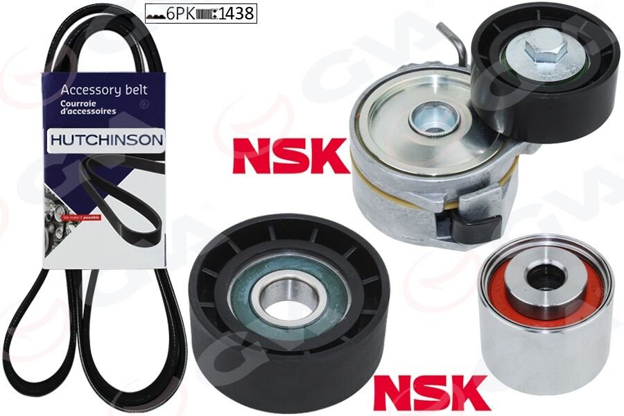 GVA 59A4515 ALTERNATÖR GERGİ KİTİ KÜTÜKLÜ PARTNER-BERLINGO-SCUDO-JUMPY-XSARA-306 1.9D 99>DW8B KLİ SIZ K016PK1438