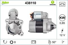 VALEO 438110 MARŞ MOTORU RENAULT CLIO II 00>08 KANGOO 01> LAGUNA I 97>01 LAGUNA II 01>05 MEGANE I 96>02 MEGANE II 02>08THALIA I 00>09THALIA II 08>DACIA SANDERO 08>LOGAN 06>DUSTER 10> 1.4 K4J K7J 1.6 K4M K7M