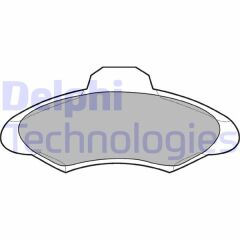DELPHI LP673 FREN BALATASI ÖN FORD ESCORT. ESCORT VAN. ORİON 90>