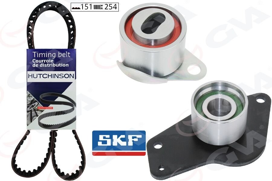 GVA 59T1615 EKSANTRİK GERGİ KİTİ 151x254 CLIO I-II 97> KANGOO 97> EXPRES 97> 1.9D F8Q