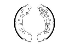 BOSCH 0986487773 ARKA PABUÇ BALATA DOBLO 1.4-1.3D-1.6D-2.0D 10 >