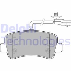 DELPHI LP2191 ARKA BALATA MASTER III 10>MOVANO 10> 2.3 DCİ CDTİ TEK TEKER 440601186R-440604591R