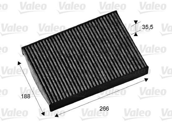 VALEO 715673 POLEN FİLTRESİ PEUGEOT P508 1.6VTİ-1.6HDİ-2.0HDİ-2.2HDİ 2011 > KARBONLU