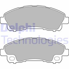 DELPHI LP2716 ÖN/ARKA FREN BALATA MITSUBISHI CANTER FUSO 3.0L 4P10 TFA35 TFB35 Euro6 16->