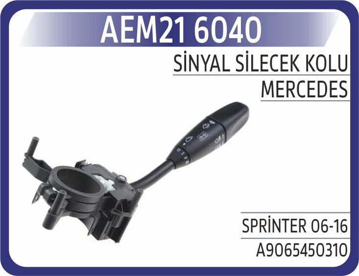 AEM21 6040 FAR / SILECEK / SINYAL KOLU MERCEDES SPRINTER B906 . VW CRAFTER 30-35-50