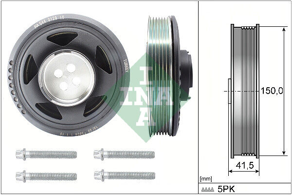 INA 544012920 KRANK KASNAGI BMW B37 F20 F21 F40 F44 F45 F46 F48 F39 . MINI B37 F57 F54 F60 F55 F56 CIVATALI