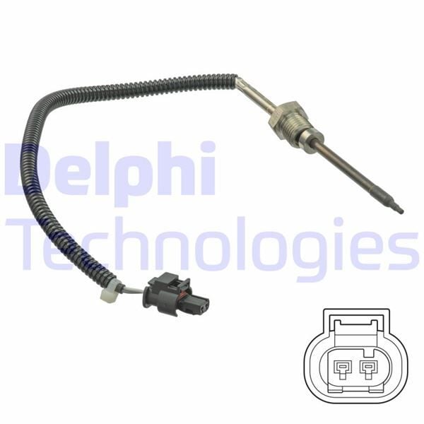 DELPHI TS30217 EGZOZ SICAKLIK SENSORU KAT. UZERINDE MERCEDES W203 S203 W204 S204 C209 A209 C219 W211 S211 W221
