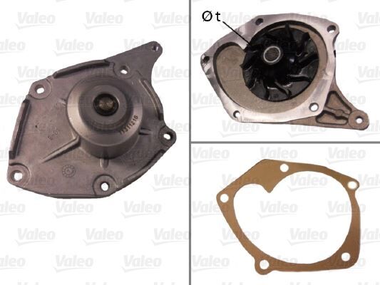 VALEO 506863 SU POMPASI DEVIRDAIM CLIO II 01>06 MEGANE II 04> KANGO 01> MICRA III 04> DUSTER 10> MODUS 04> 1.5 DCI K9K EURO 3 EURO 4