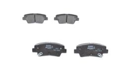 BOSCH 0986494768 ARKA FREN BALATA HYUNDAI i20 1.2L G4LA 15-20 1.4L G4LC 15-18 1.4L D4FC CRDi 15-18 / ELANTRA 1.6L D4 FB G4FG 16-> / KIA SOUL 1.6L D4FB 14-> / SPORTAGE 1.6L G4FD G4FJ T-GDI 15-> 1.6L D4FE 18-> delikli