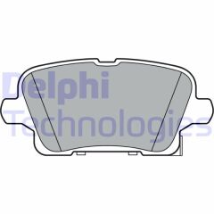DELPHI LP3373 ARKA FREN BALATASI OPEL INSIGNIA B 17>16 17 İNÇ
