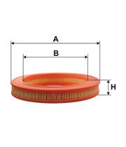 FILTRON FILT AR 204/1 W124-W201 HAVA FILTRESI KARBÜRATÖRLÜ E198L
