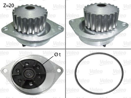 VALEO 506290 DEVİRDAİM SAXO 96> XSARA 97-00 P106 94-96 P206 98-00 P306 00-01 P405 92-96 1.4-1.5D-1.6