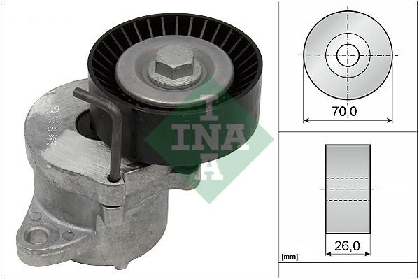 INA 534043910 ALTERNATÖR GERGI RULMANI KÜTÜKLÜ ASTRA J 09>14 INSIGNIA A 09>17 -ZAFIRA C 10>18 2.0 CDTI DTJ-DTC -DTL-DTE