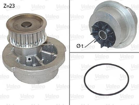 VALEO 506308 DEVİRDAİM ASTRA F-VECTRA B-CORSA B-TIGRA 94-00 ZAFIRA A 1.6 16V X16XEL 1334046