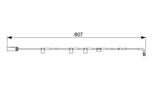 BOSCH 1987473058 BALATA FISI ON MINI R55 R56 R57 R58 R59