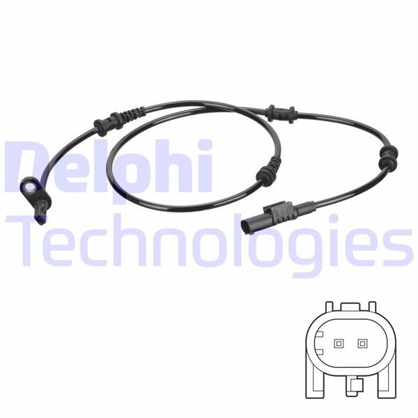 DELPHI SS20759 ABS SENSORU ON MERCEDES W176 W246 C117 X117 X156