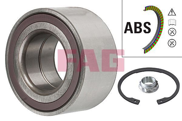 FAG 713649420 TEKER RULMANI ARKA BMW E81 E87 E82 E84 E88 E90 E91 E92 E93