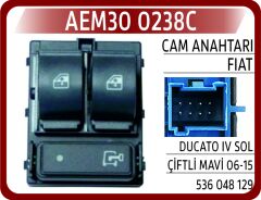 AEM30 0238C CAM ANAHTARI FIAT DUCATO IV SOL ÇİFTLİ MAVİ 06-15